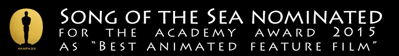 Song of the Sea nominated for the Academey Awards in the category of Best Animated Feature Film 2015